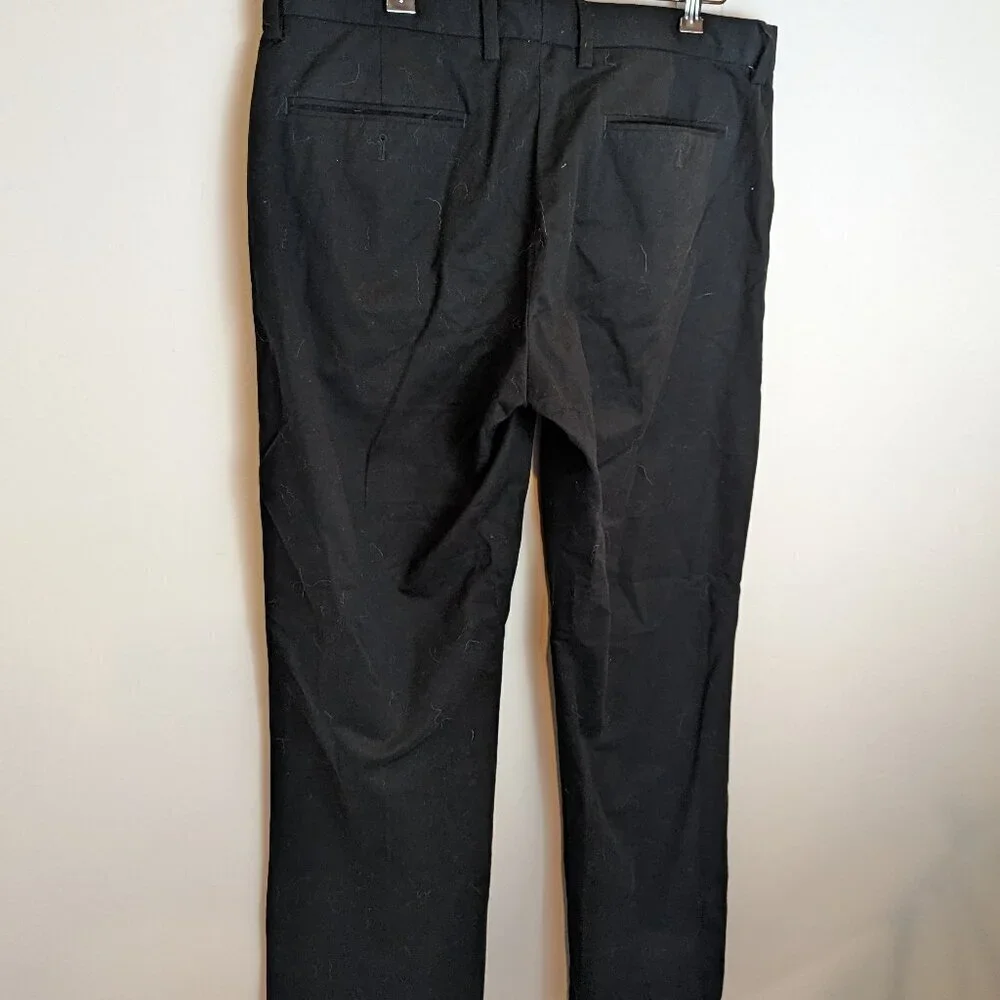 J. Crew Bedford Dress Pants in Black, Sz 35/32